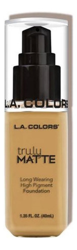 Base de maquillaje en cremoso L.A. Colors Base Matte tono 353-nude
