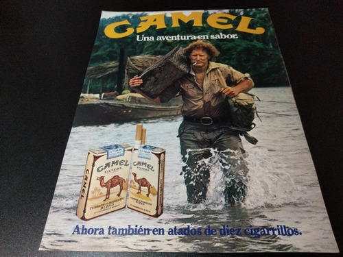 (pb360) Publicidad Clipping Cigarrillos Camel * 1983