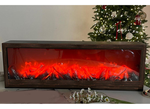 Farol De Chimenea Led Rectangular Para Decoración Del