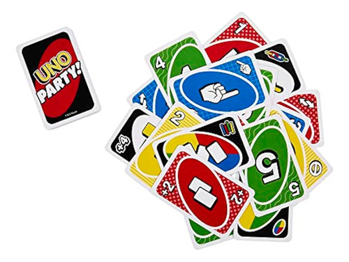 Juego De Cartas Uno Party! Familiar Juguete Mattel Games ;o