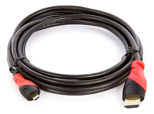 Kit 15 C/ Cabo Micro Hdmi Para Hdmi 2.0 Ultra Hd, 4k, 3d, 1m