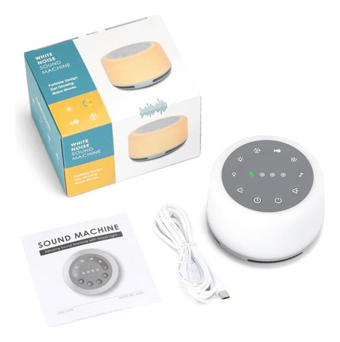 Máquina De Sonido White Noise Mood Light Music Para Dormir