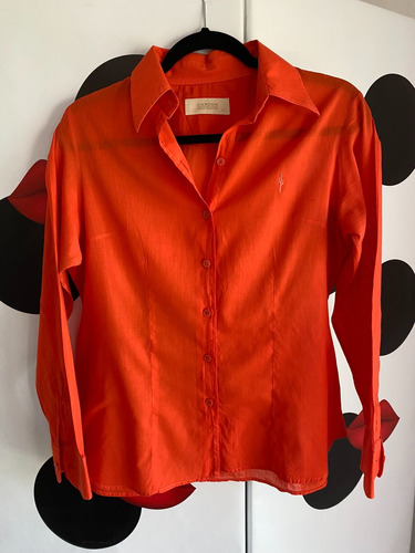 Camisa De Algodon Cardon Talle M Color Coral