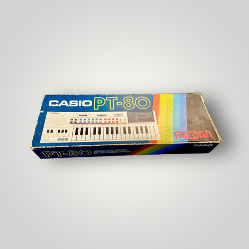 Teclado Casio Pt-80 - Vintage Branco