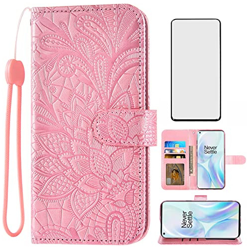Funda Para Oneplus 8 Oneplus8 5g Uw Tmobile Rosa Dorado
