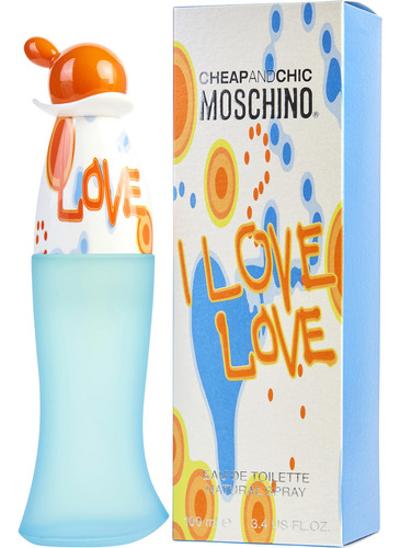 Perfume Moschino I Love Love Edt En Spray Para Mujer, 100 Ml