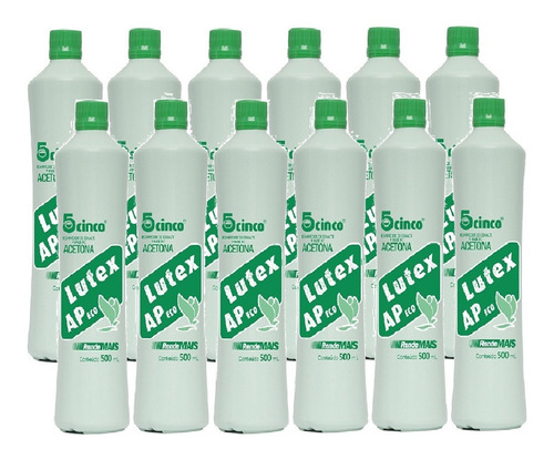 Lutex Ap Eco Cinco - Kit Com 12 A Queridinha Das Manicures