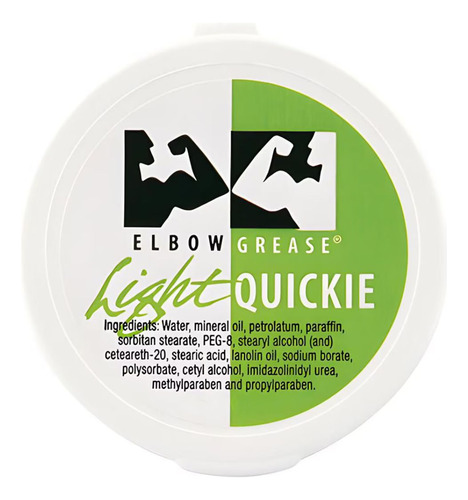 2 Lubricantes Elbow Grease Hot + 2 Elbow Grease Light 1 Oz Sin Sabor
