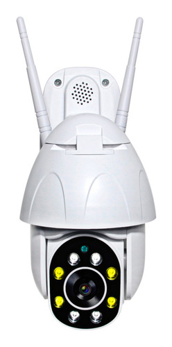 Imagen 2 de 2 de Cámara de seguridad Newvision DC86 con resolución de 2MP visión nocturna incluida blanca