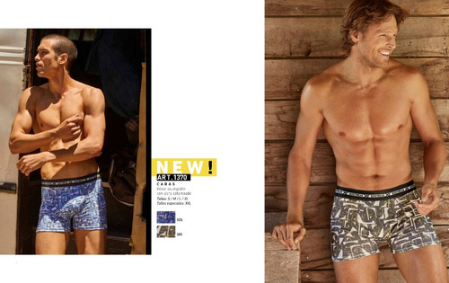 Imagen 3 de 10 de Promo Pack Por 6 Boxer Xy Algodon Con Lycra Estampados