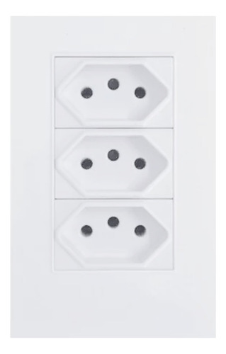 Tomada Parede Dupla Entrada Usb Bivolt Moderno Tecnologia Cor Modelo3