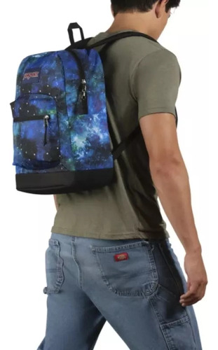 Mochila Jansport Cross Town Plus Azul Js0a7znzao3