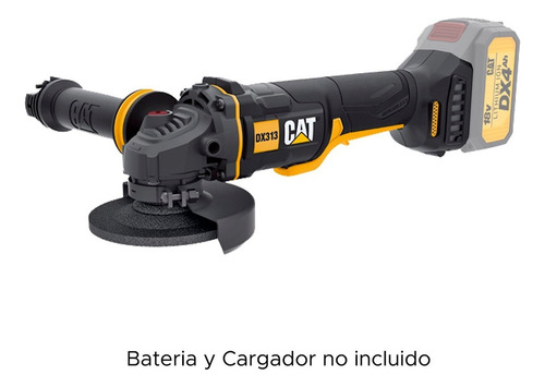 Amoladora Angular A Bateria 125mm Cat Caterpillar Dx31b Cc