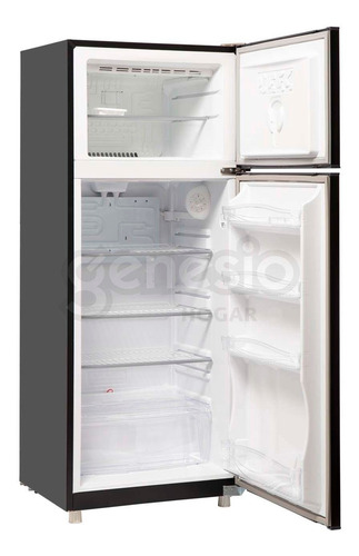 Heladera Con Freezer Briket Bk2f 1630 Hc A1 322 Lts Negra