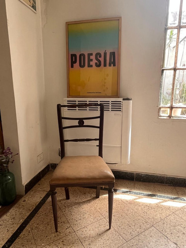Silla Inglesa De Dormitorio Usada Marrón Oscuro Marrón Claro (Usado)