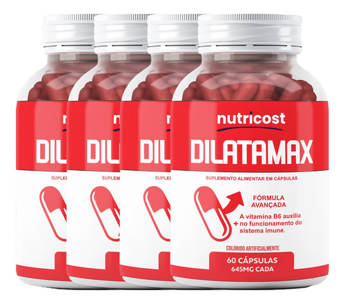 Dilatamax 60 Capsulas Formula Avançada - Loja Oficial