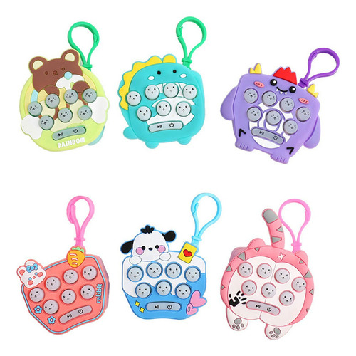 Juguetes Eléctricos Aleatorios Mini Pop It Quick Push De 10