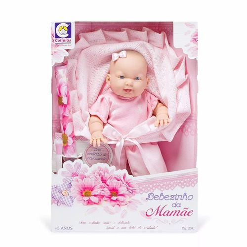 Boneca Bebezinho Da Mamãe Pequena - Cotiplás /pronta Entrega