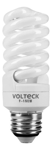 Lámpara Espiral Mini T2 15 W Luz De Día En Blíster, Volteck