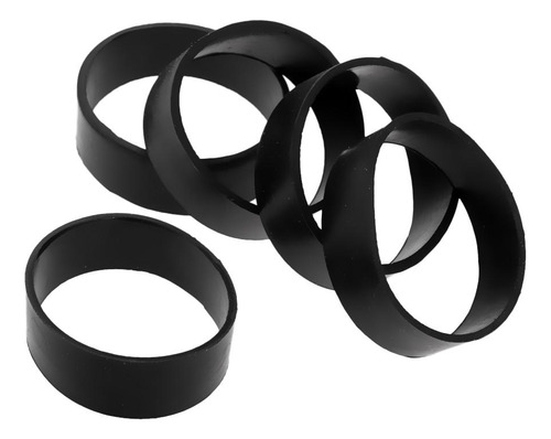 3 X 5 Piezas Anillos Fijos De Caucho Correa De Seguridad