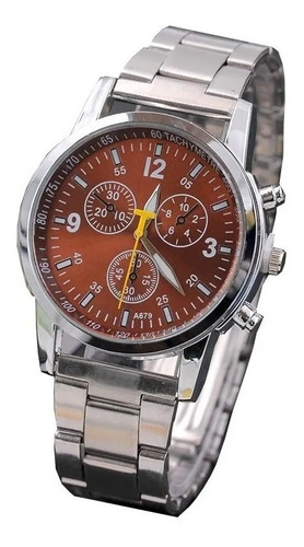 10 Reloj Extensible Plata Casual Mayoreo Moderno Bisel Lote 