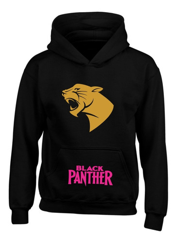 Buzo Pantera Negra Heroes Con Capota Hoodies Saco W10