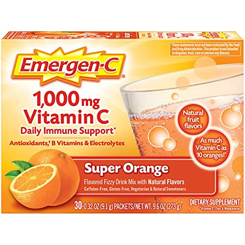 Emergen-c 1000 Mg Vitamina C Soporte Inmune Diario 30 Und