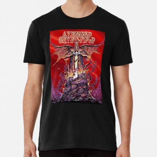 Remera Avenged Sevenfold Red Moster Premium Algodon