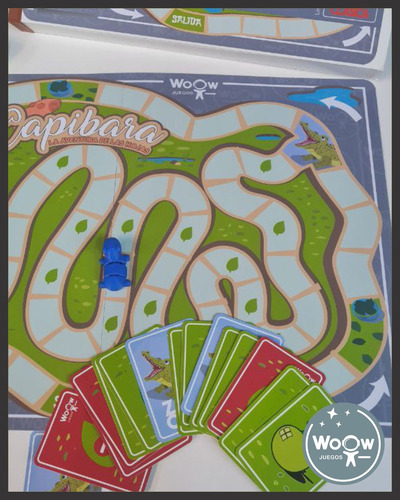 Capibara La Aventura De Las Hojas Juego De Mesa Para Niños