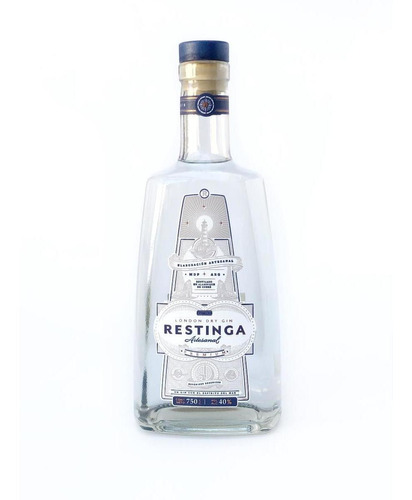 Gin Restinga London Dry Botánica Artesanal 700ml Fullescabio