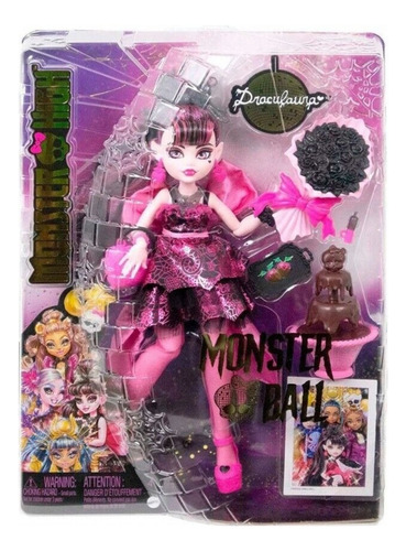 Monster High Ball Muñeca Dracula