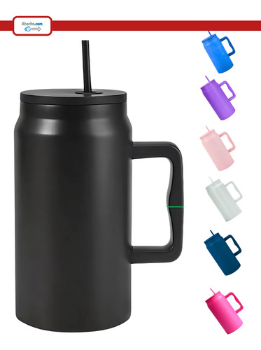 Termo De Acero Inoxidable 1478ml Vaso Botella Frio Calor 25p