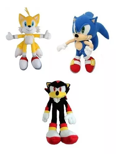 Turma do Sonic - bonecos de decoração