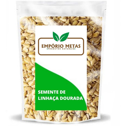 Semente De Linhaça Dourada 1 Kg