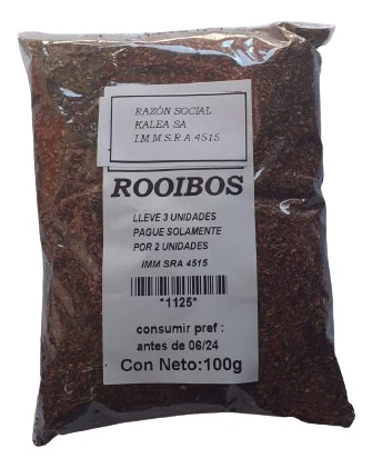 Rooibos 100glleve 3 Pague Solo 2