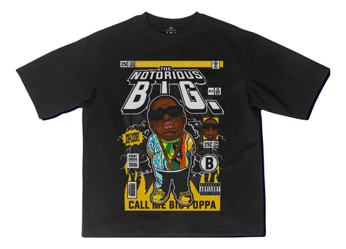 Remera Oversize The Notorious Big Comic Exclusive