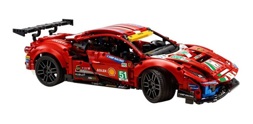 Imagen 2 de 7 de Lego Ferrari Technic 488 Gte Af Corse #51 Entrega Inmediata
