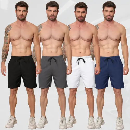 Kit 4 Shorts Tactel Masculino