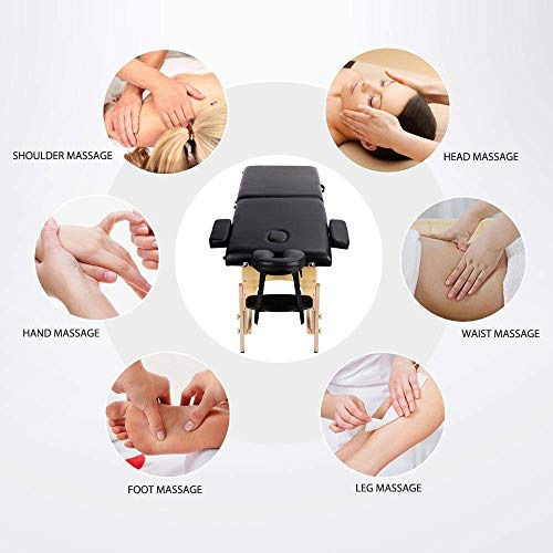 Yaheetech Mesa De Masaje Portátil Cama De Masaje Mesa De Ter