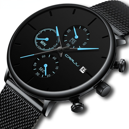 Relojes Crrju Ultra Thin Quartz Para Caballero