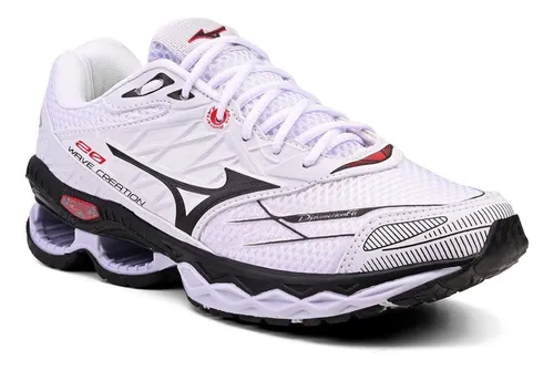 Tênis Mizuno Academia Corrida Caminhada Novo Treino Oferta Mizuno Branco Preto 42 Br
