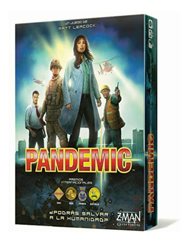 Asmodee Juego De Mesa Y Estrategia Pandemic Board Game