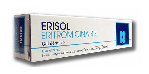 Erisol® Gel Dérmico 30g (eritromicina)