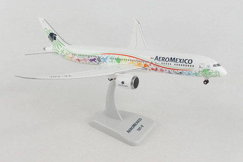 Aeromexico Boeing 787 9 Xa-adl Quetzalcoatl Hogan 1:200 (Usado)