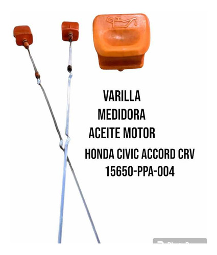 Varilla Medidora Aceite Motor Honda Civic Cvr Accord