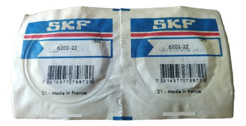 Rodamiento Skf 6202-2z  (hecho En Francia)