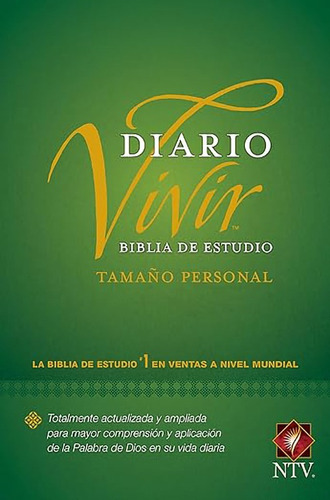 Biblia De Estudio Diario Vivir Ntv Tamaño Personal Tapa Dura