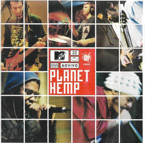 Cd Planet Hemp - Mtv Ao Vivo