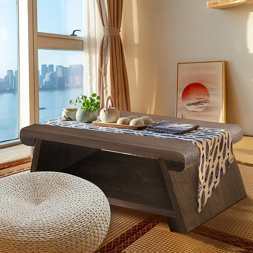 Mesa Baja Multifuncional, Mesa Cama Plegable, Mesa De Centro