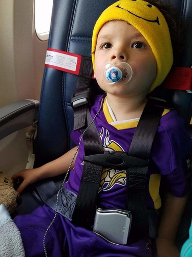 Niño Avión Seguridad Viajes Arneses - El Sistema De Sujeción